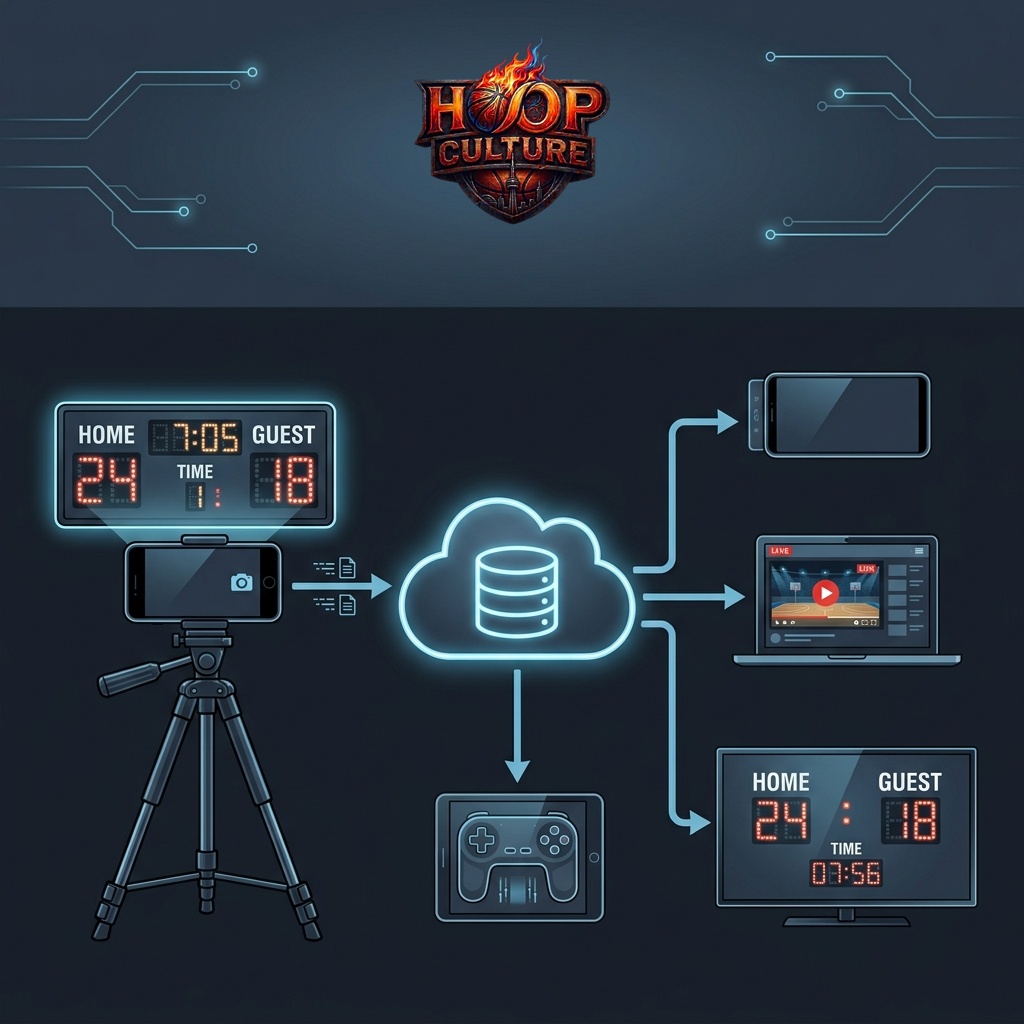 Mobile Browser OCR Scoreboard Sync Workflow